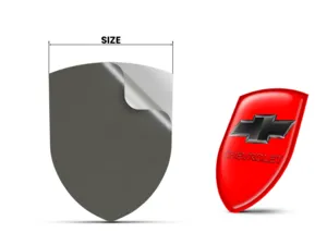 Chevrolet Pegatina Relieve Auto Resistente Premium Minimalista